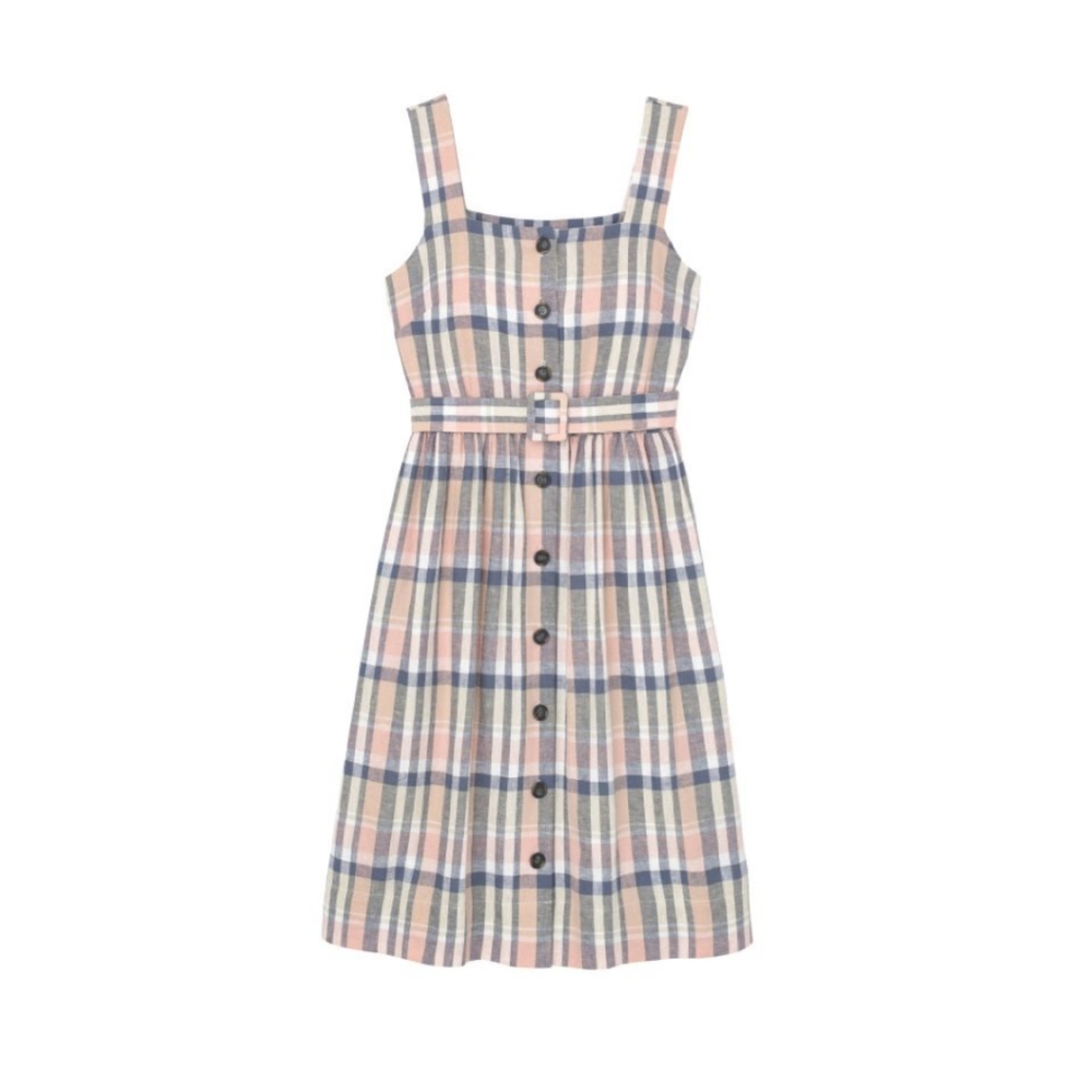 Gal Meets Glam Peyton Plaid Dress